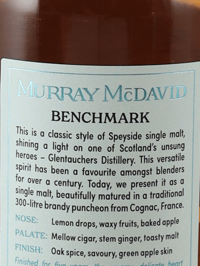 Murray McDavid Glentauchers 15 Year Old 2009 - Bottle Of Japan
