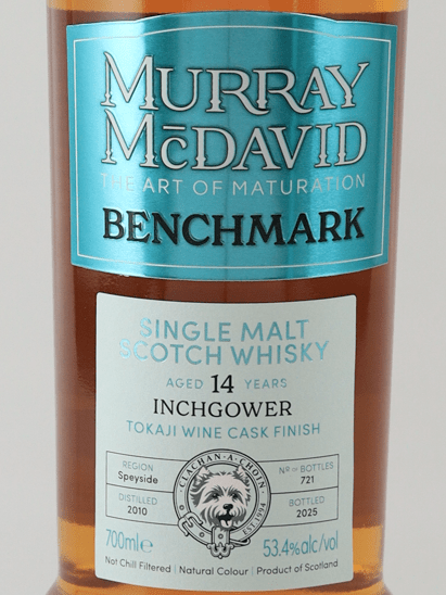 Murray McDavid Inchgower 14 Year Old 2010 - Bottle Of Japan