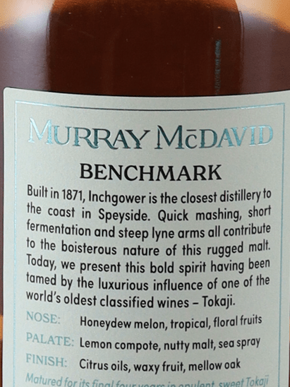 Murray McDavid Inchgower 14 Year Old 2010 - Bottle Of Japan