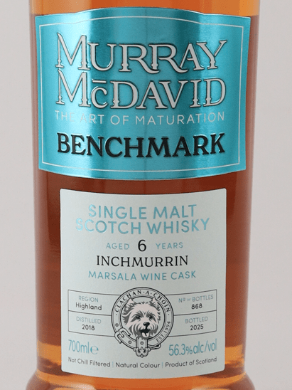 Murray McDavid Inchmurrin 6 Year Old 2018 - Bottle Of Japan
