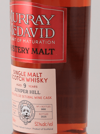 Murray McDavid Juniper Hill 9 Year Old 2015 - Bottle Of Japan