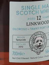 Load image into Gallery viewer, Murray McDavid Linkwood 12 Year Old 2012 - Bottle Of Japan