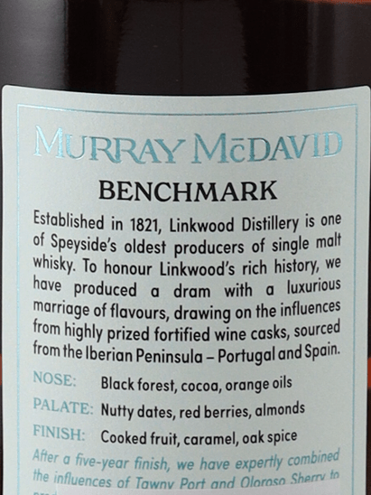 Murray McDavid Linkwood 12 Year Old 2012 - Bottle Of Japan
