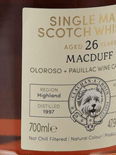 Load image into Gallery viewer, Murray McDavid Macduff 26 Year Old 1997 - Bottle Of Japan
