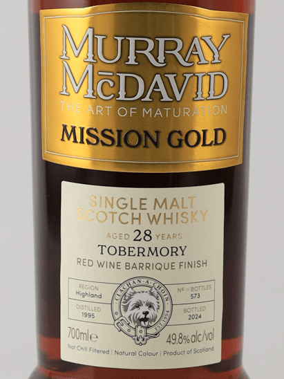 Murray McDavid Tomoree 28 Year Old 1995 - Bottle Of Japan