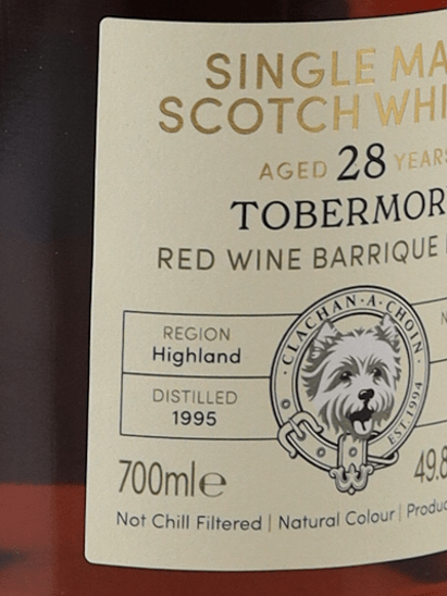 Murray McDavid Tomoree 28 Year Old 1995 - Bottle Of Japan