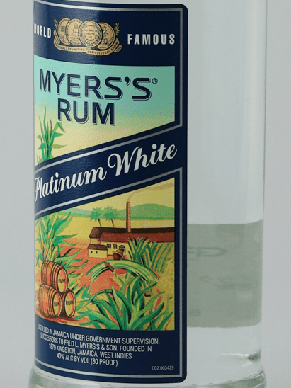 Myers's Platinum White 1L - Bottle Of Japan