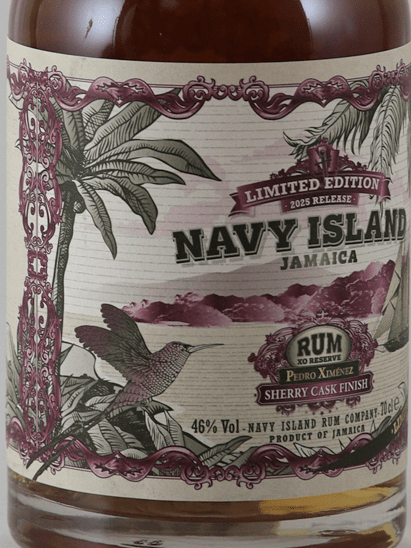 Navy Island Rum PX Sherry Cask Finish 2025 Release - Bottle Of Japan