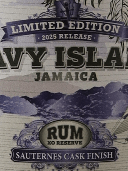 Navy Island Rum Sauternes Cask Finish 2025 Release - Bottle Of Japan