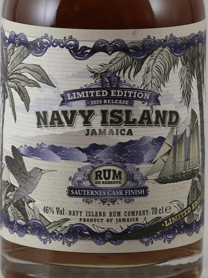 Navy Island Rum Sauternes Cask Finish 2025 Release - Bottle Of Japan