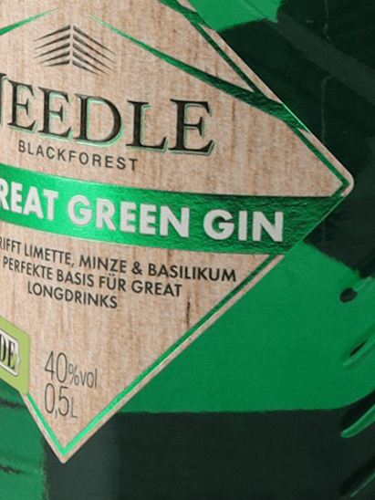 Needle Great Green Gin - Bottle Of Japan