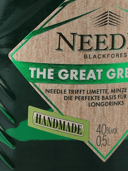 Needle Great Green Gin - Bottle Of Japan