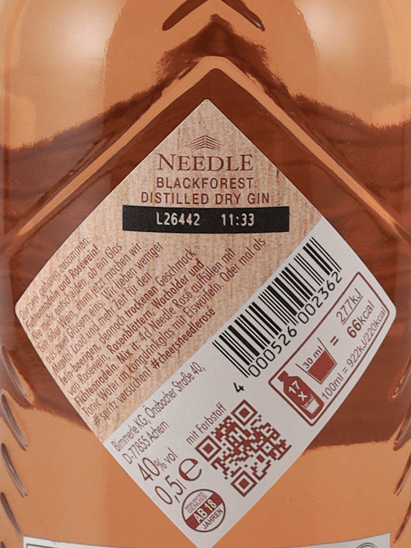 Needle Rose Gin - Bottle Of Japan