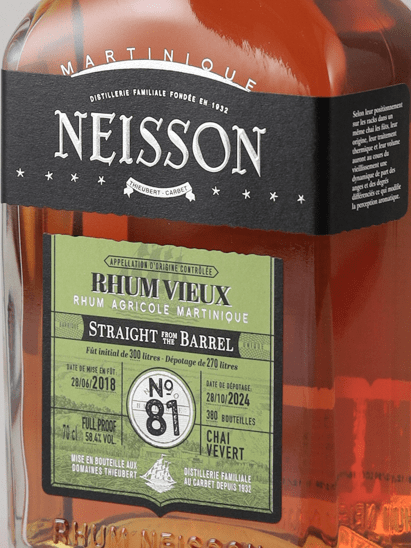 Neisson Straight From The Barrel 2018 81 - Bottle Of Japan