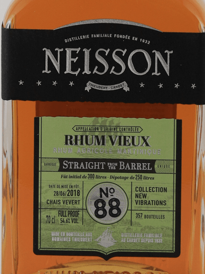 Neisson Straight From The Barrel 2018 88 - Bottle Of Japan