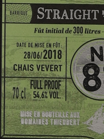 Neisson Straight From The Barrel 2018 88 - Bottle Of Japan