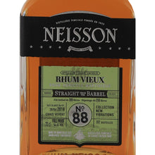 Load image into Gallery viewer, Neisson Straight from the Barrel 2018 No. 88 54.6% - front label detail