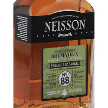 Load image into Gallery viewer, Neisson Straight from the Barrel 2018 No. 88 54.6% - front label left angle
