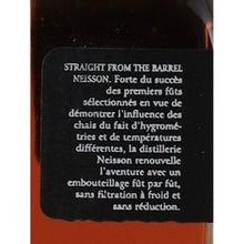 Load image into Gallery viewer, Neisson Straight from the Barrel 2018 No. 88 54.6% - side production label