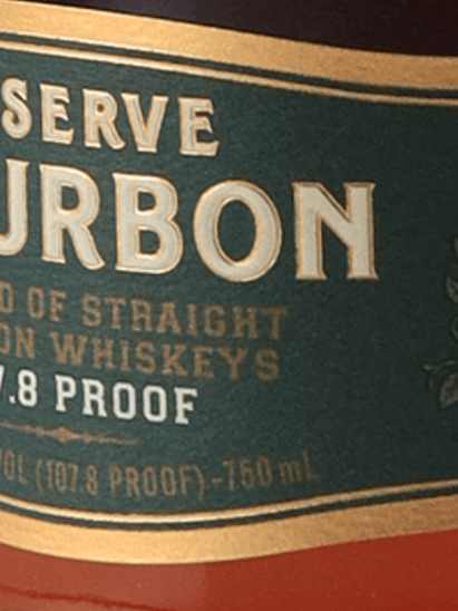 Nelson Bros Reserve Bourbon - Bottle Of Japan