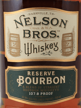 Load image into Gallery viewer, Nelson Bros Reserve Bourbon - Bottle Of Japan