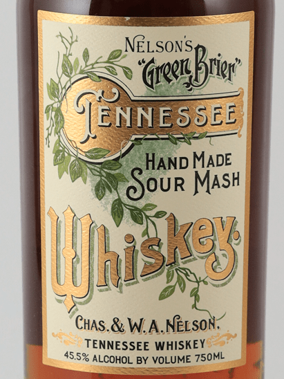 Nelson Bros Tennessee Whiskey - Bottle Of Japan