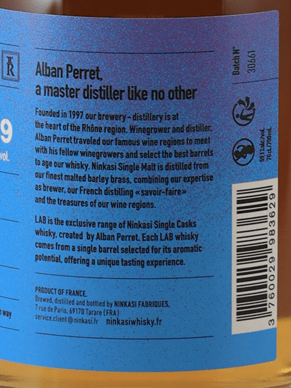 Ninkasi French Single Malt Whisky for Three Rivers - Bottle Of Japan
