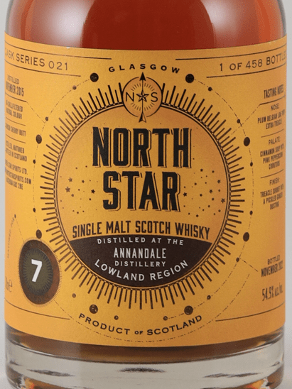 North Star Annandale 7 Year Old 2015 - Bottle Of Japan