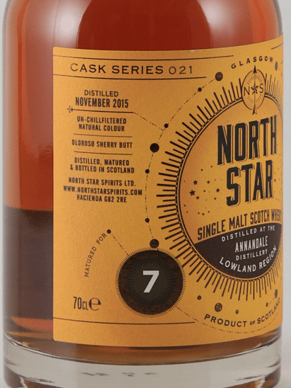 North Star Annandale 7 Year Old 2015 - Bottle Of Japan