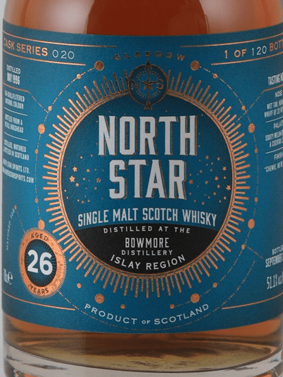 North Star Bowmore 26 Year Old 1996 - Bottle Of Japan