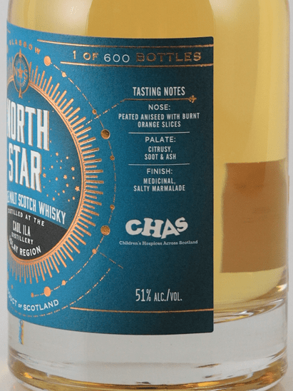 North Star Caol Ila 8 Year Old 2014 - Bottle Of Japan