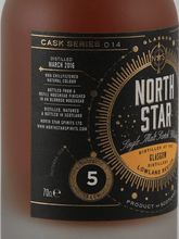 Load image into Gallery viewer, North Star Glasgow 5 Year Old 2016 - Bottle Of Japan