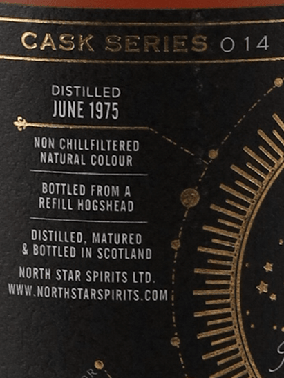 North Star Glenburgie 45 Year Old 1975 - Bottle Of Japan