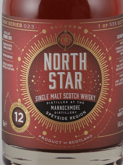 North Star Mannochmore 12 Year Old 2010 - Bottle Of Japan