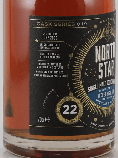 North Star Secret Highland 22 Year Old 2000 - Bottle Of Japan