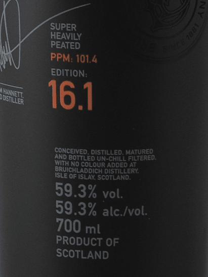Octomore 16.1 Scottish Barley - Bottle Of Japan