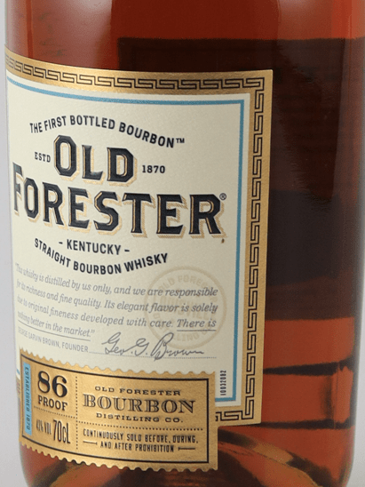 Old Forester 86 Proof 700ml - Bottle Of Japan