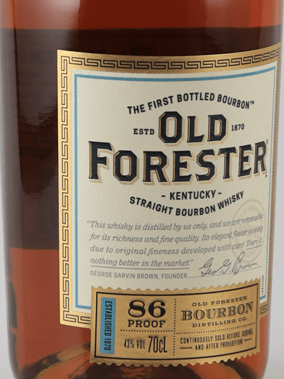 Old Forester 86 Proof 700ml - Bottle Of Japan