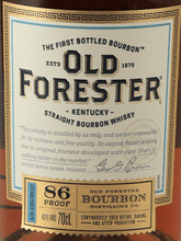 Load image into Gallery viewer, Old Forester 86 Proof 700ml - Bottle Of Japan