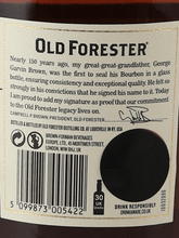 Load image into Gallery viewer, Old Forester 86 Proof 700ml - Bottle Of Japan