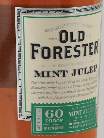 Old Forester Mint Julep 1L - Bottle Of Japan