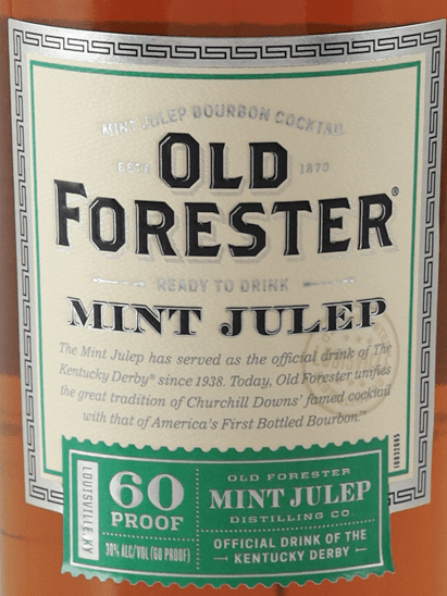 Old Forester Mint Julep 1L - Bottle Of Japan
