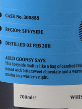 Load image into Gallery viewer, Old Goons Malt Benrinnes 13 Year Old 2011 - Bottle Of Japan