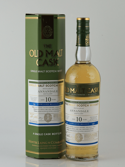 Old Malt Cask Annandale 10 Year Old 2015 Peated - Bottle Of Japan