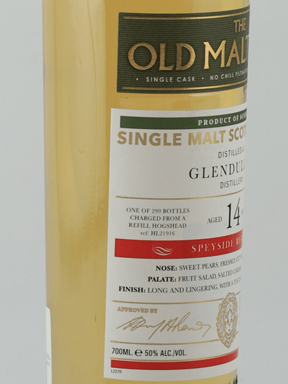 Old Malt Cask Glen Deveron 14 Year Old 2010 - Bottle Of Japan