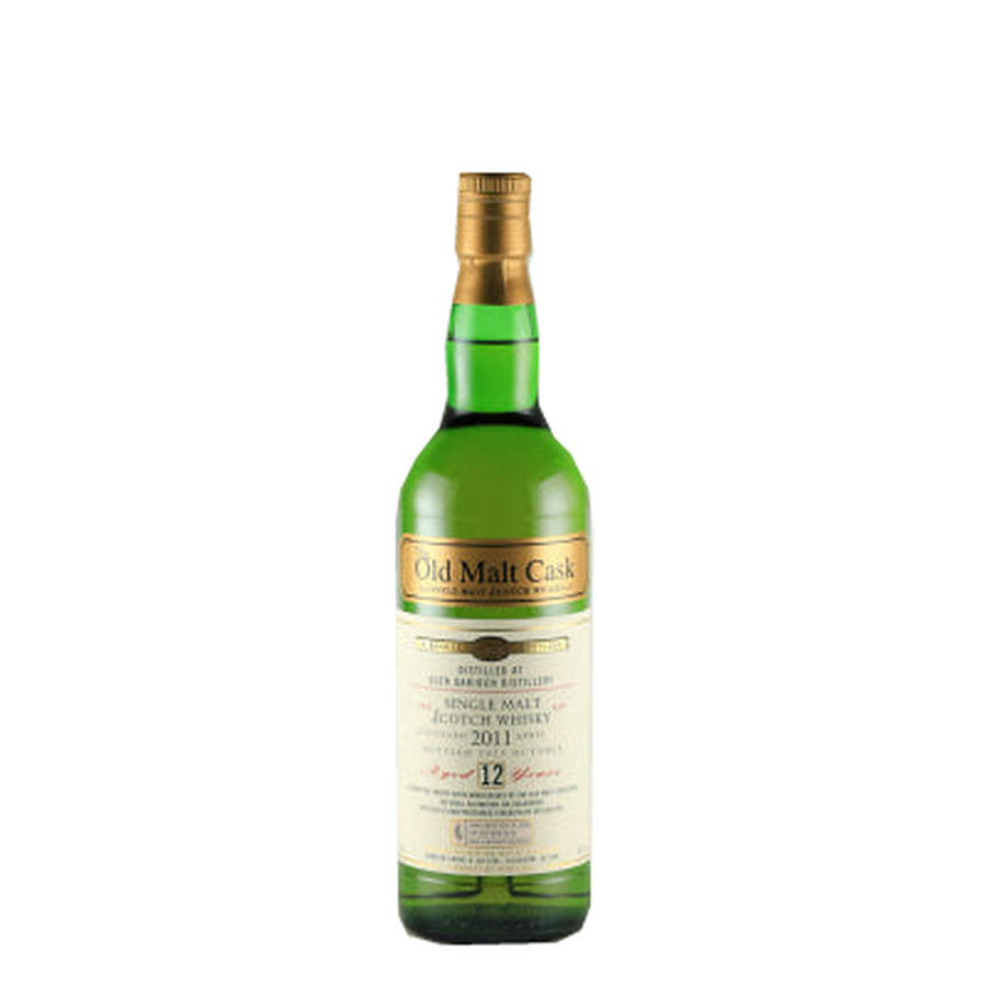 Old Malt Cask Glen Garioch 12 Year Old 2011 25th Anniversary Single Malt Scotch Whisky 50% 700ml - bottle front