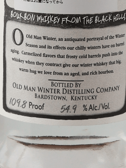 Old Man Winter - Bottle Of Japan