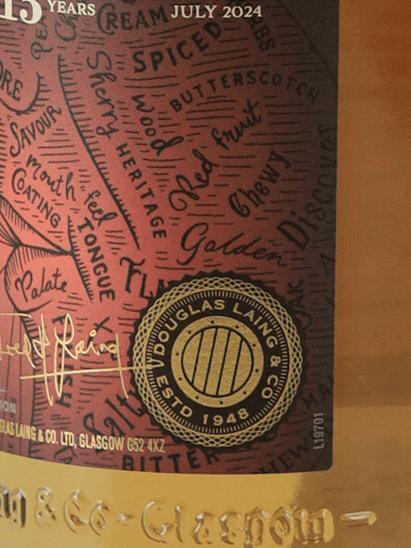 Old Particular Altavie 15 Year Old 2008 - Bottle Of Japan