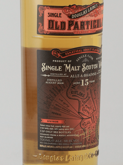 Old Particular Altavie 15 Year Old 2008 - Bottle Of Japan