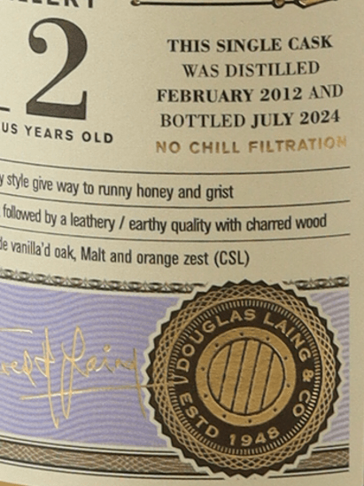 Old Particular Ben Nevis 12 Year Old 2012 - Bottle Of Japan